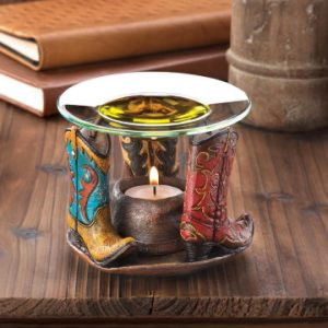 COWBOY BOOTS OIL WARMER